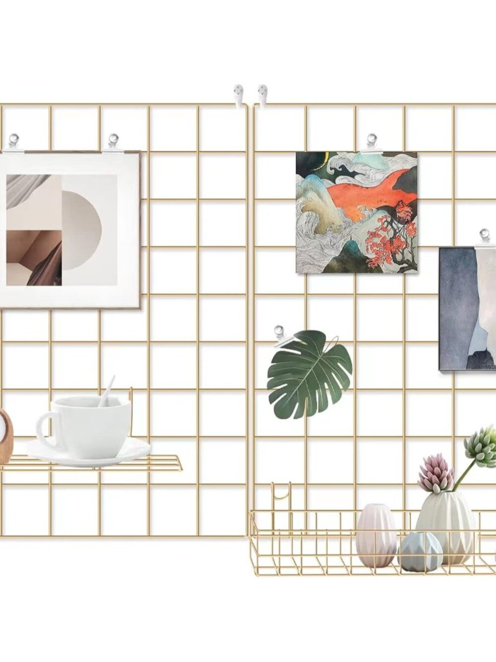 Grid Wire Board,for Memo Picture Panel Wall Decoration
